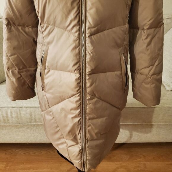 Cole Haan Padded Stitch Puffer Jacket sz Medium - Picture 6 of 14